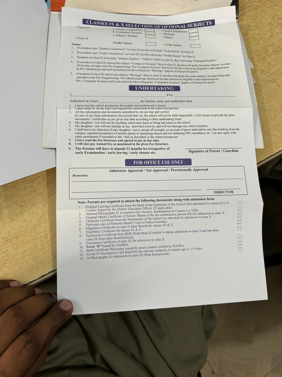 Hayat form reference 5